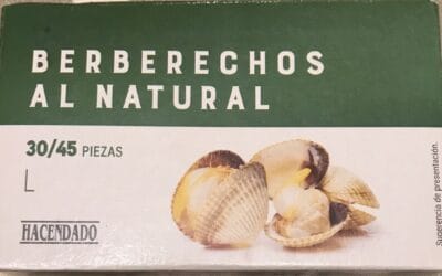 Berberecho: Cuántas calorías tiene según las tablas nutricionales