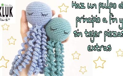Cómo hacer ojos de pulpo para amigurumis: Tutorial paso a paso