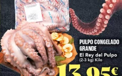 Dónde comprar pulpo congelado por kilo: guía de tiendas y precios