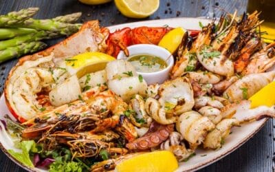 Mariscos en el refrigerador: Duración y caducidad