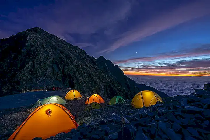 Playa del campamento de los caníbales