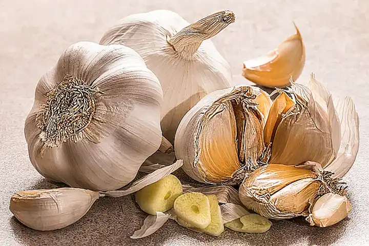 Preparar una salsa de mantequilla y ajo para servir con los mejillones