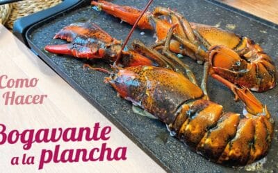 Receta de bogavante a la plancha: paso a paso con video tutorial