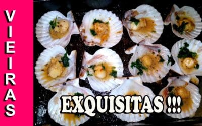 Receta fácil de vieiras al horno: descubre cómo prepararlas