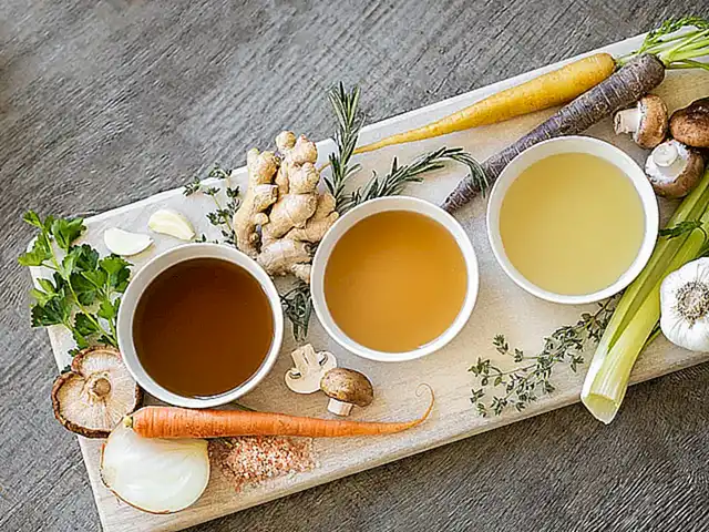 Utiliza el caldo para potenciar el sabor