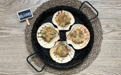 Vieiras gratinadas: receta fácil y deliciosa